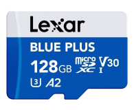 Lexar 128GB microSDXC Blue Plus UHS-I A2 V30 - 1539416 - zdjęcie 2